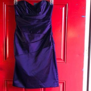 Purple/eggplant bridsmade/prom dress